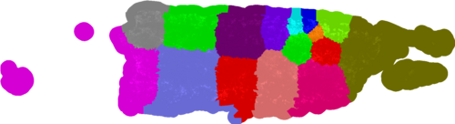 Puerto Rico Senado congressional district map, current